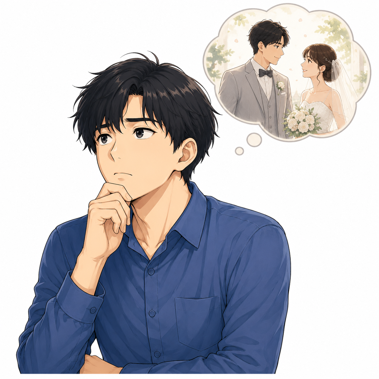 結婚までの道のりが見えにくい男性の悩み